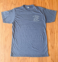 Load image into Gallery viewer, Fish Are Bigger T-Shirt - Heather Denim
