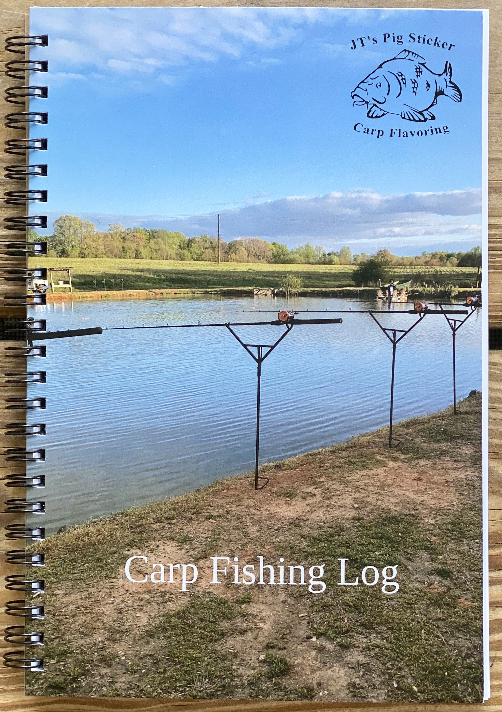 Carp Fishing Log Book – JT's Pig Sticker Carp Flavoring